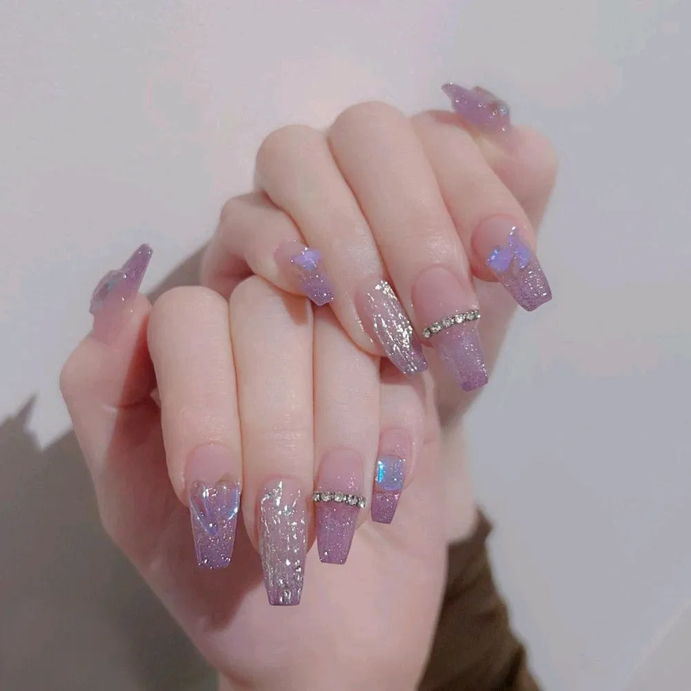 Ombre Gradient Press On Nails
