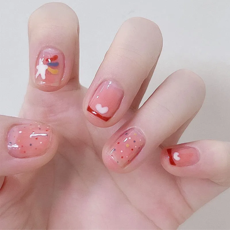 Ombre Gradient Press On Nails