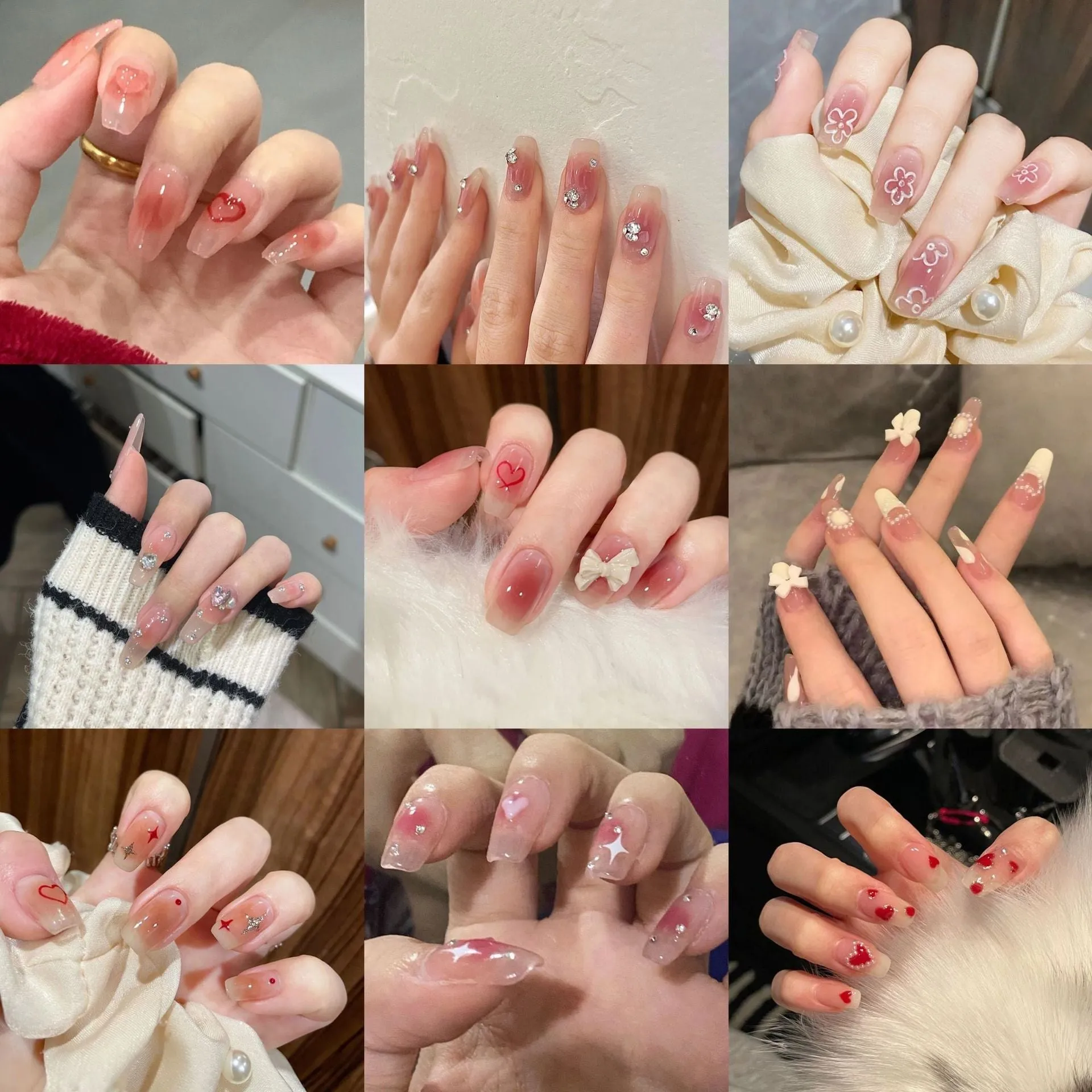 Ombre Gradient Press On Nails