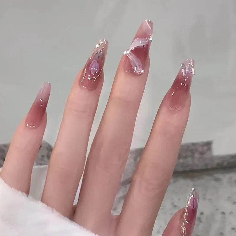 Ombre Gradient Press On Nails