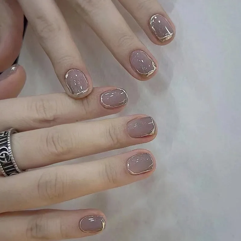 Ombre Gradient Press On Nails