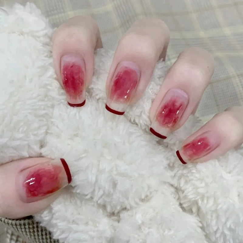Ombre Gradient Press On Nails