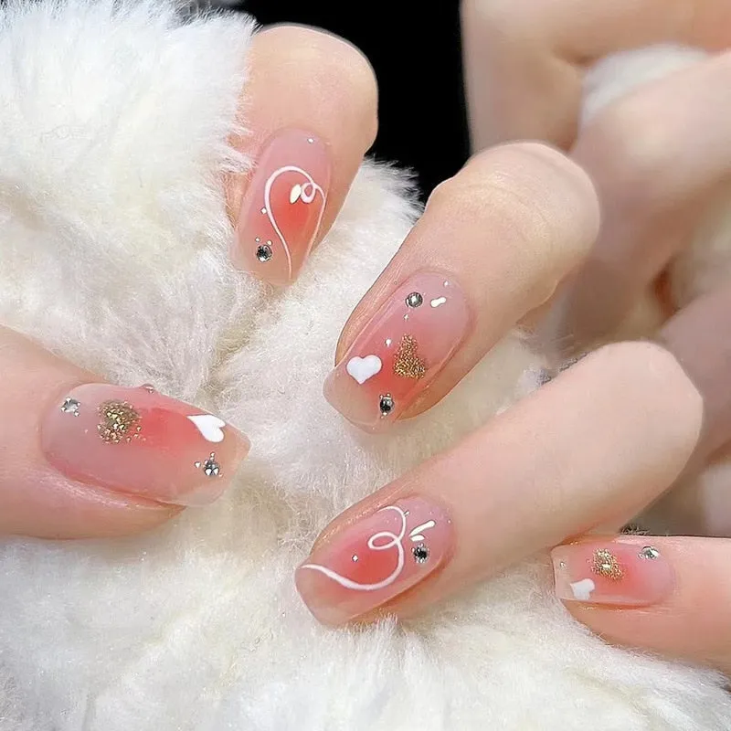 Ombre Gradient Press On Nails