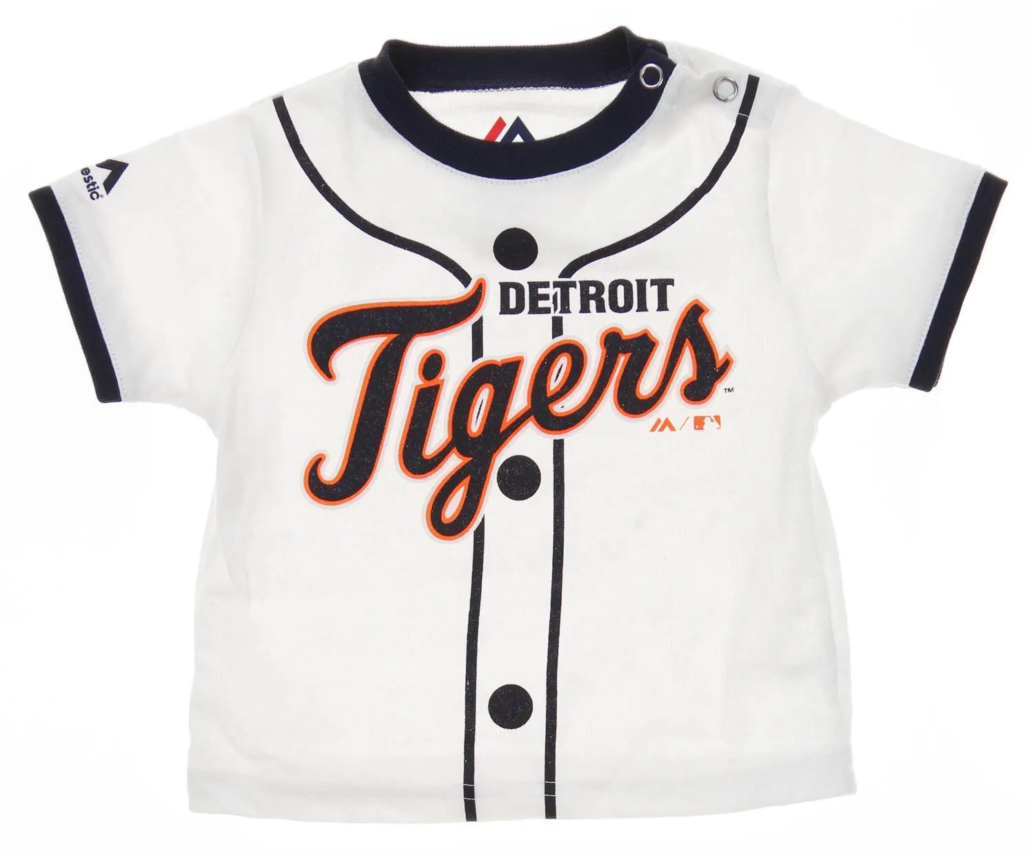 Outerstuff MLB Infants Detroit Tigers Player Tee & Bottom Set, White