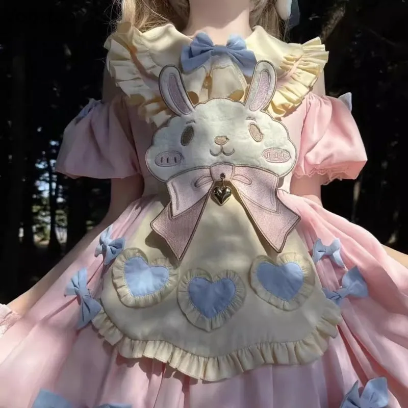 Pastel Easter Bunny Dress