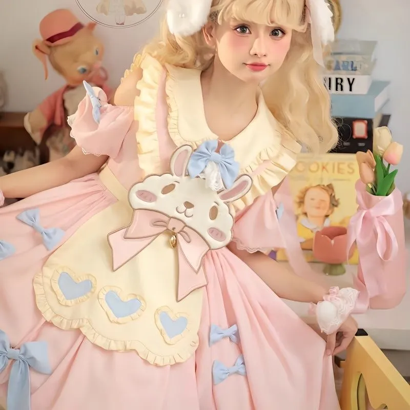 Pastel Easter Bunny Dress