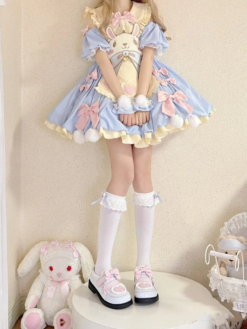 Pastel Easter Bunny Dress