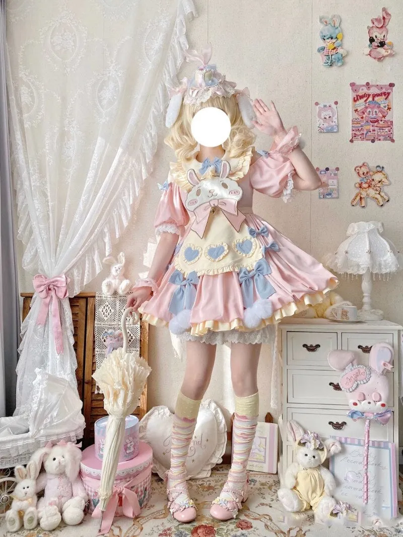 Pastel Easter Bunny Dress