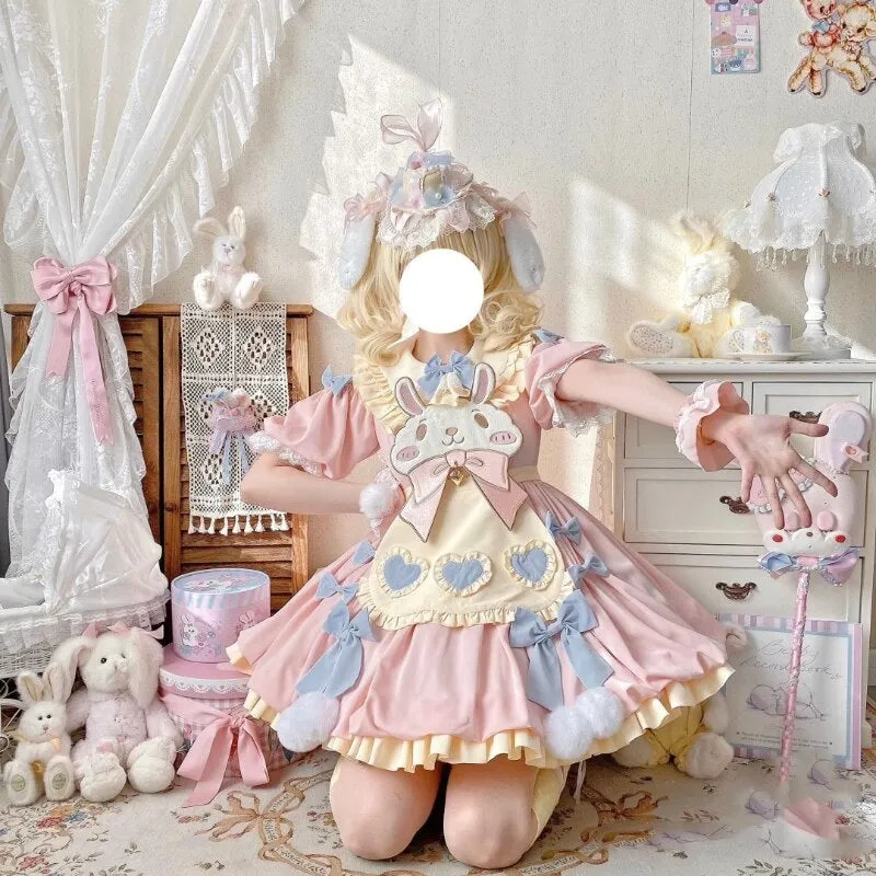 Pastel Easter Bunny Dress