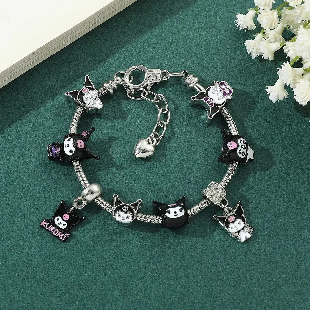 Pastel Goth Charm Bracelet