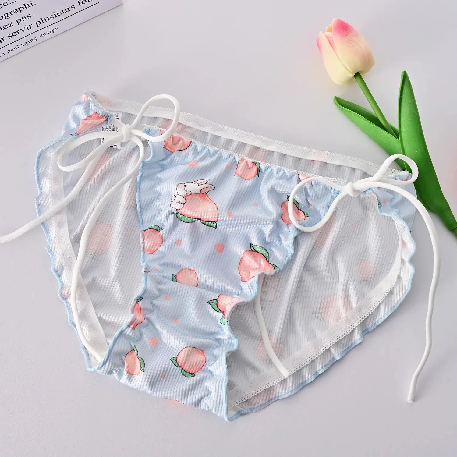 Peachy Bunny Panties