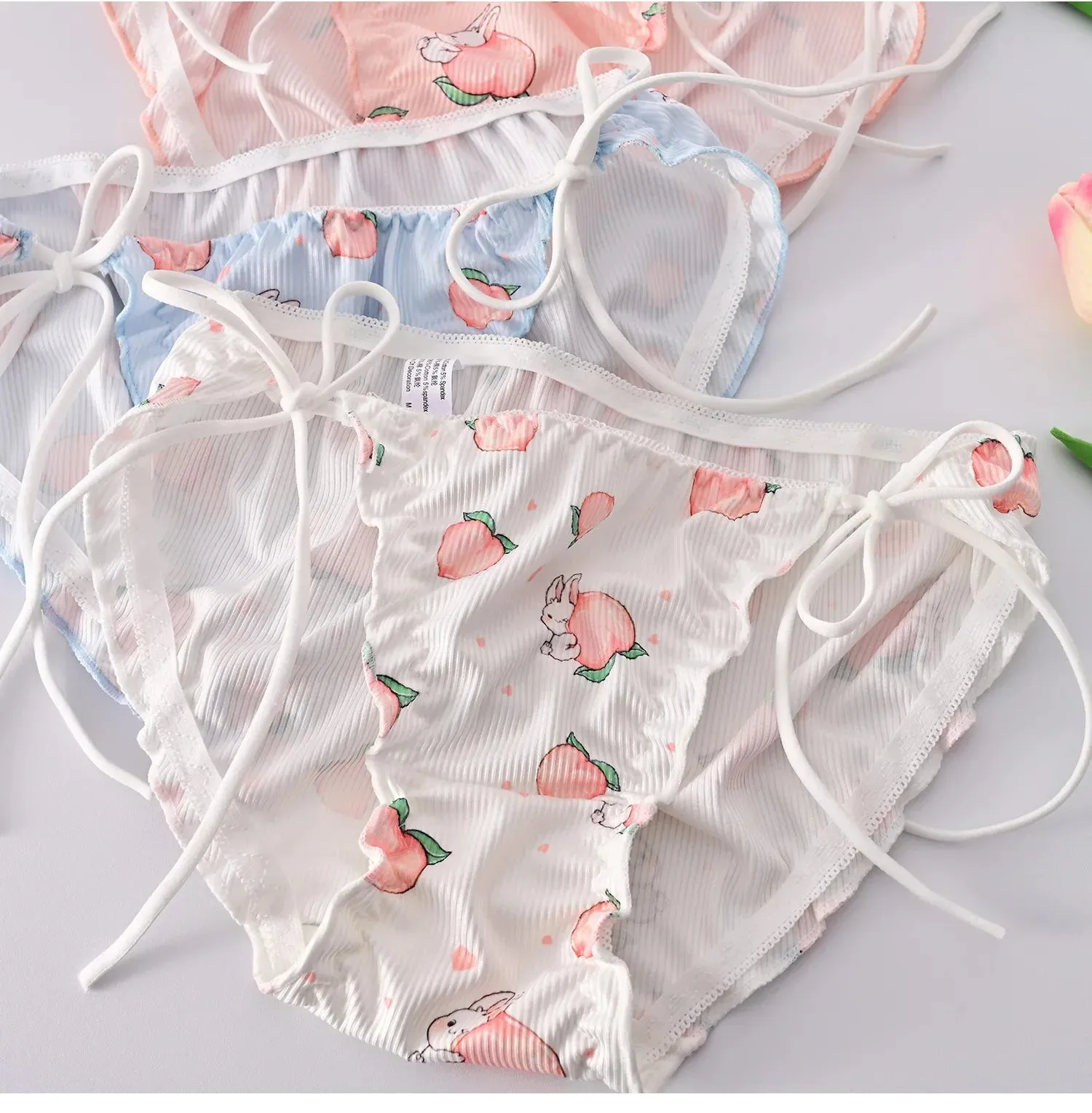 Peachy Bunny Panties