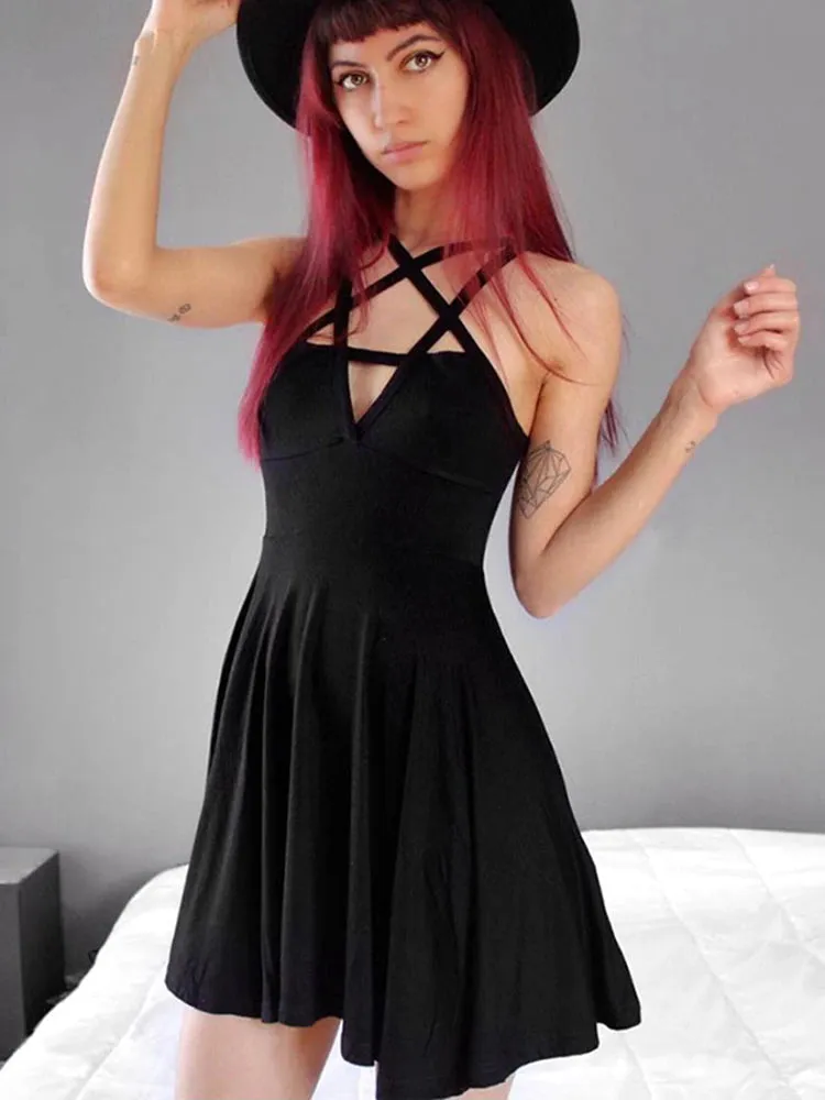 Pentagram Harness Dress