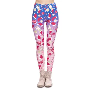 Pink Xmas Leggings