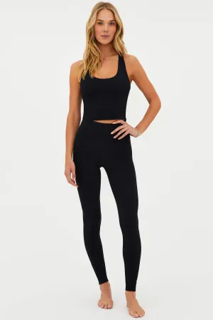 Piper Legging Black Waffle Beach Riot
