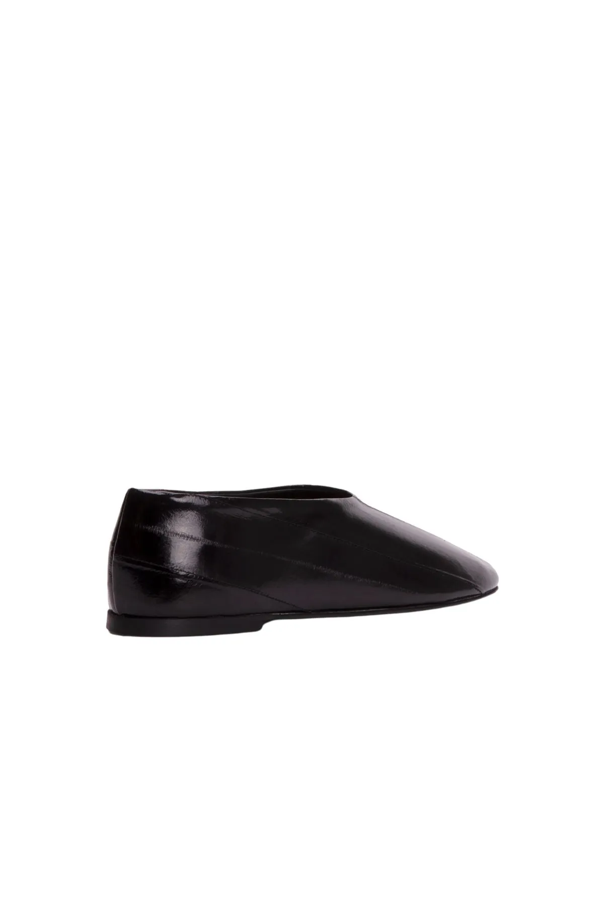 Proenza Schouler Glove Slippers - Shiny Eel Black PROENZA SCHOULER