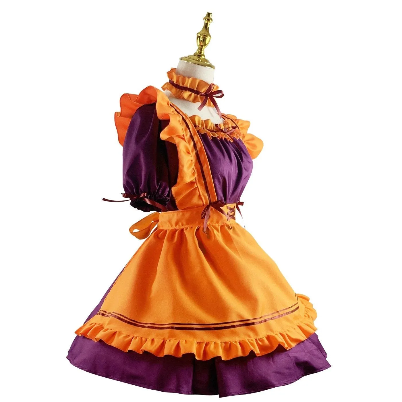 Pumpkin Queen Maid Cosplay Dress