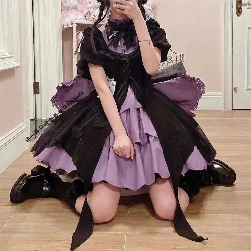 Purple Spade Cosplay Dress