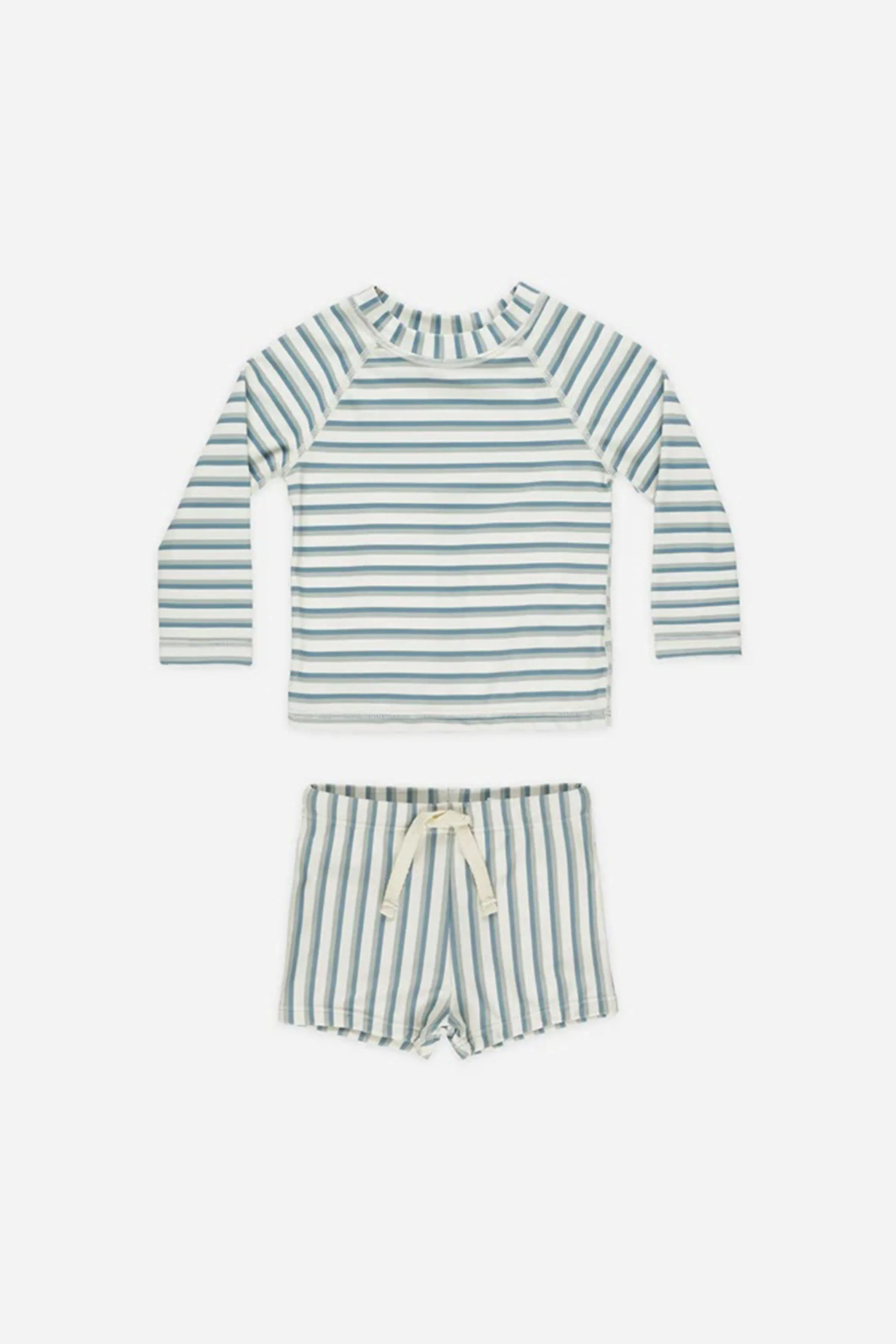 Rashguard Set (Seafoam Stripe)