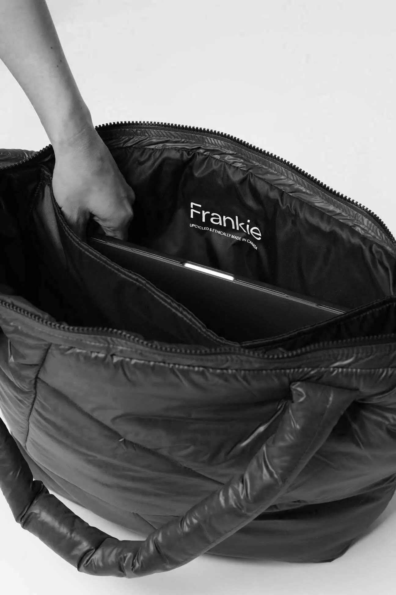 Rework Adidas Puffer Tote Bag Frankie