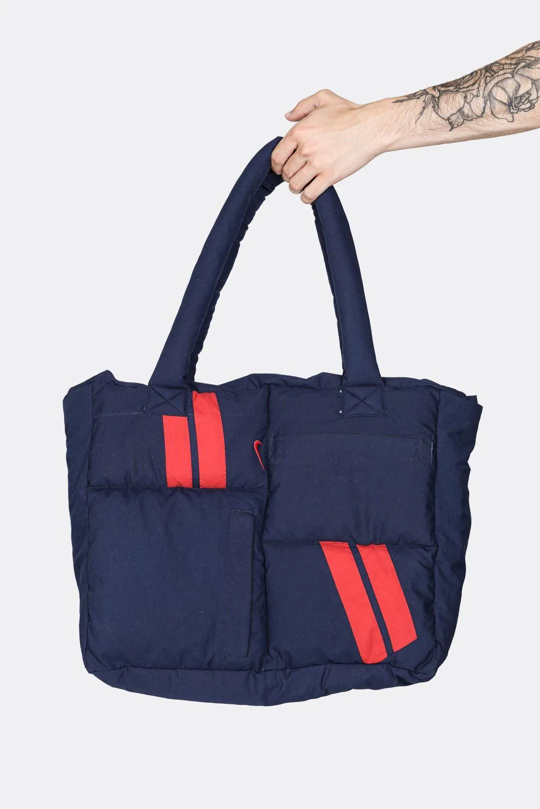 Rework Nike Puffer Tote Bag Frankie