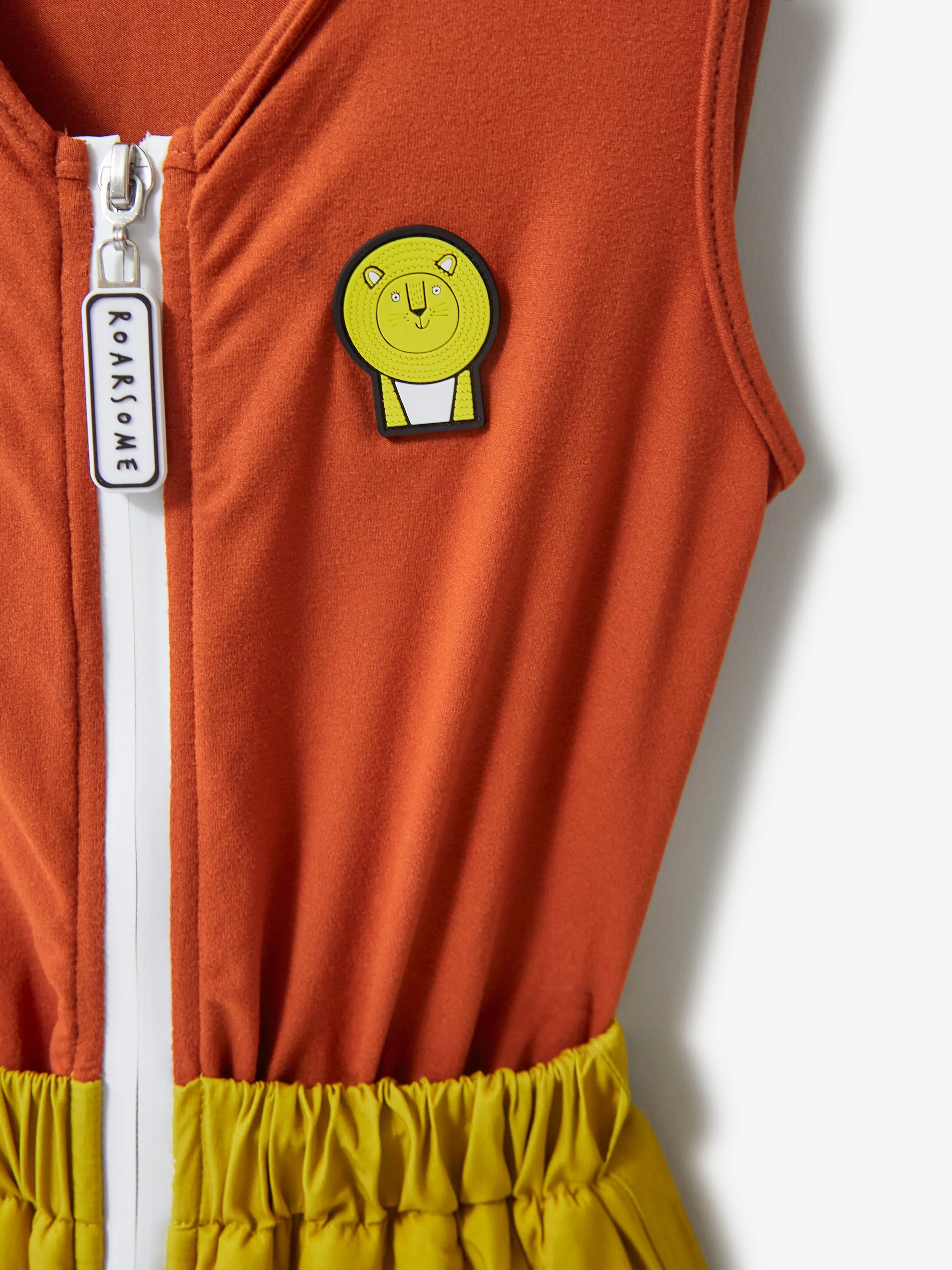 Roarsome Kids Cub The Lion Ski Bottoms in Yellow