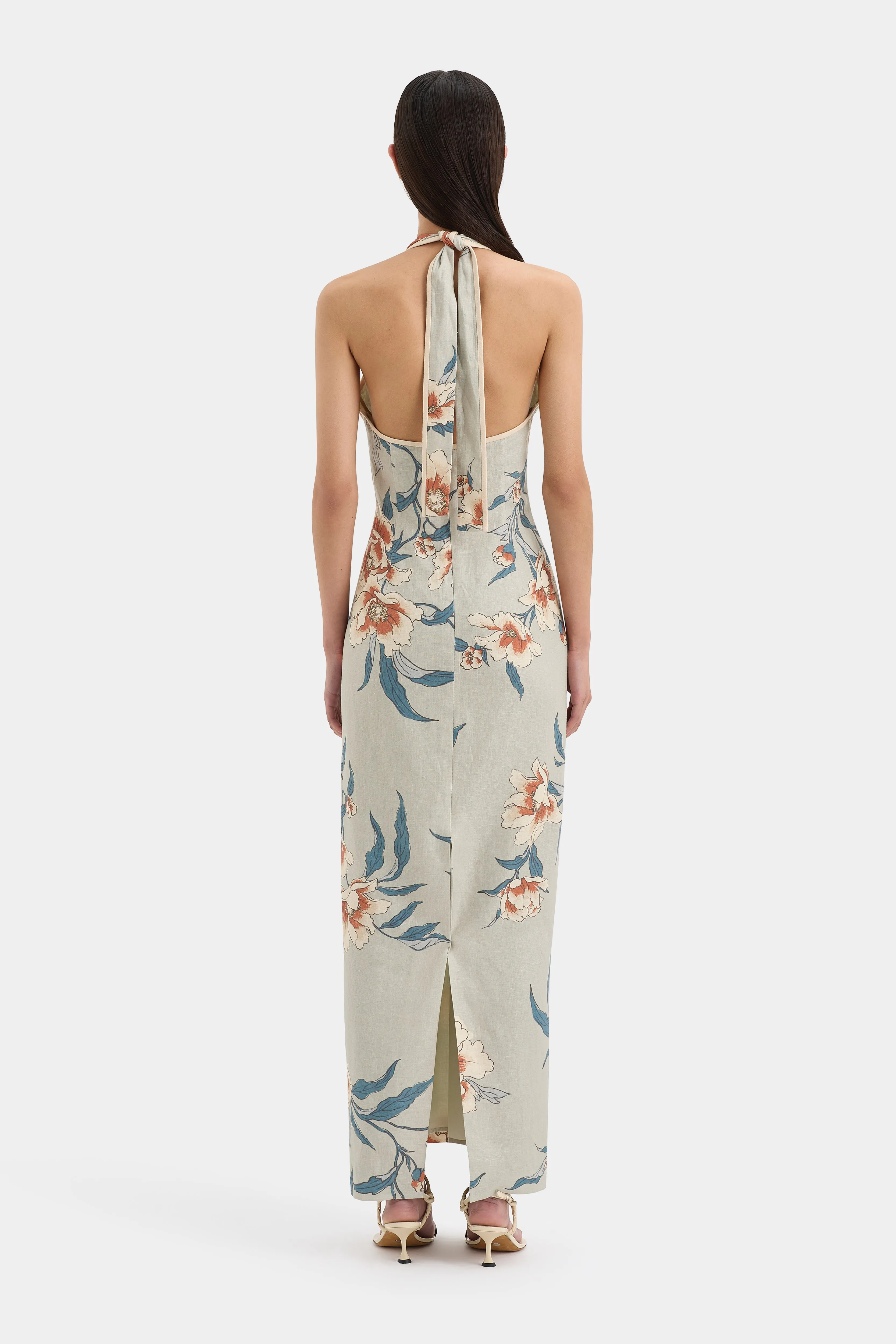 Roisin Halter Midi Dress SIR