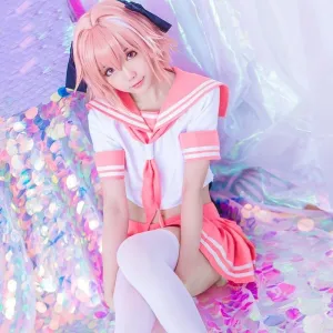Sailor Seifuku Cosplay Set   Wig