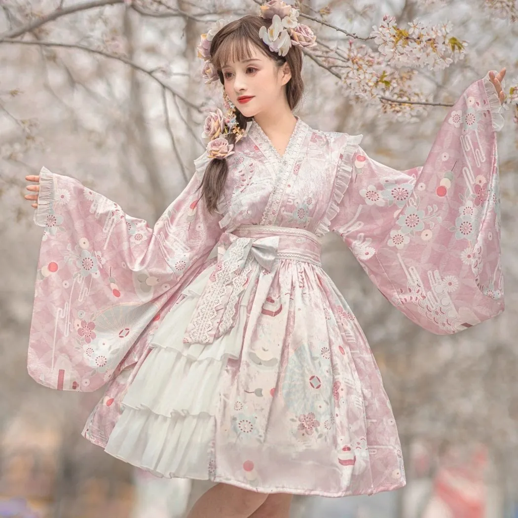 Sakura Kimono Dress