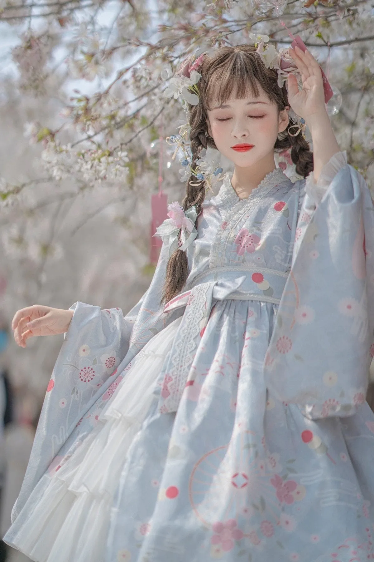 Sakura Kimono Dress