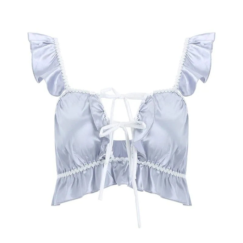Satin Babydoll Sleep Set