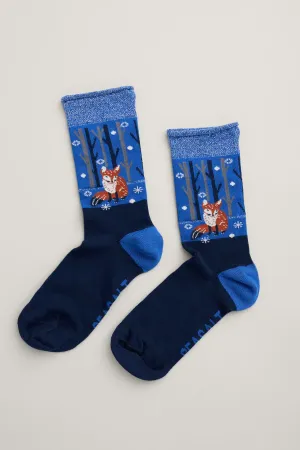 Seasalt Snowy Scenes Socks