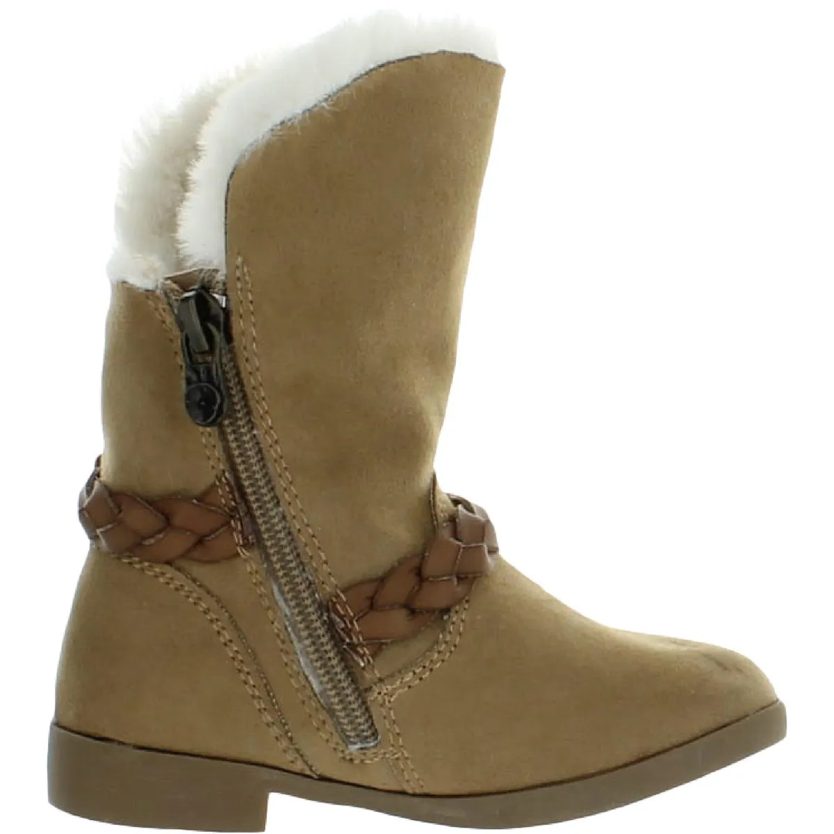 SESWiCK Girls Faux Fur Booties Ankle Boots