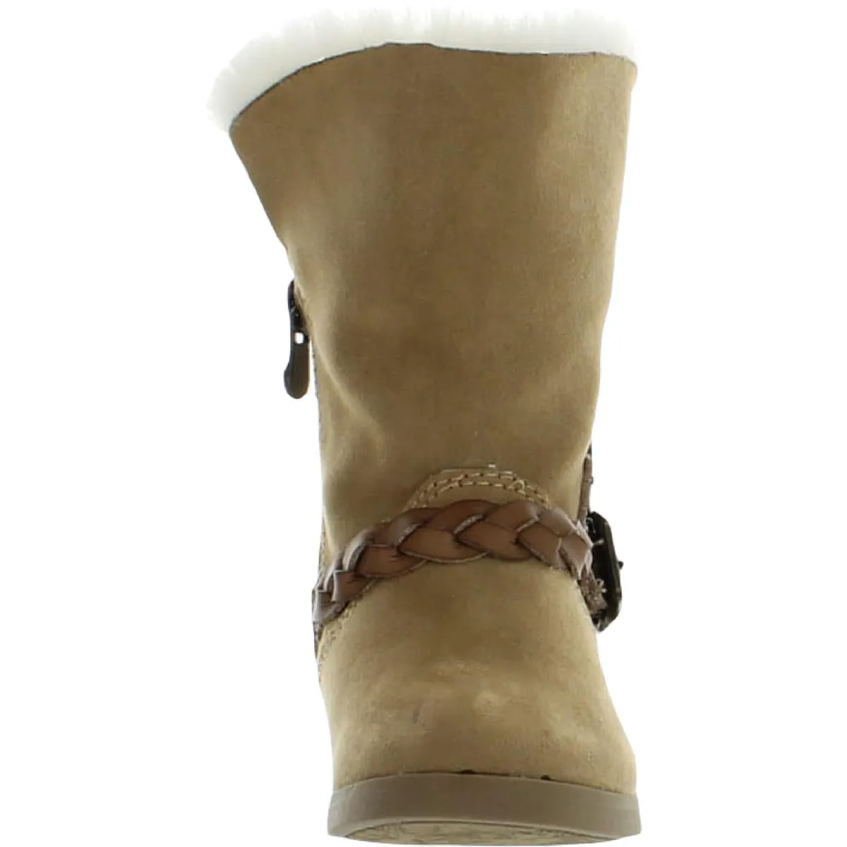 SESWiCK Girls Faux Fur Booties Ankle Boots