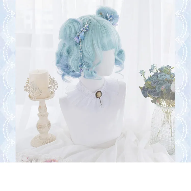Shades Of Blue Bob Wig