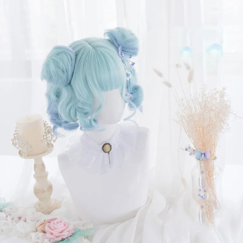 Shades Of Blue Bob Wig