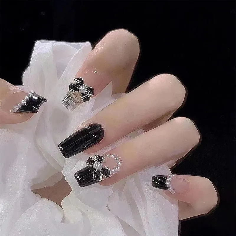 Short Angelic Press On Nails