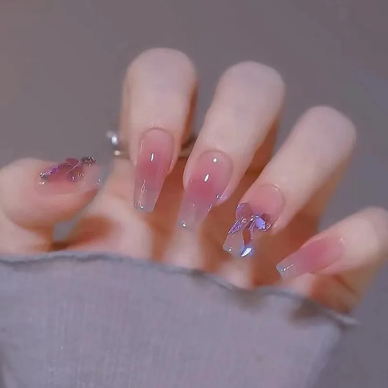 Short Angelic Press On Nails