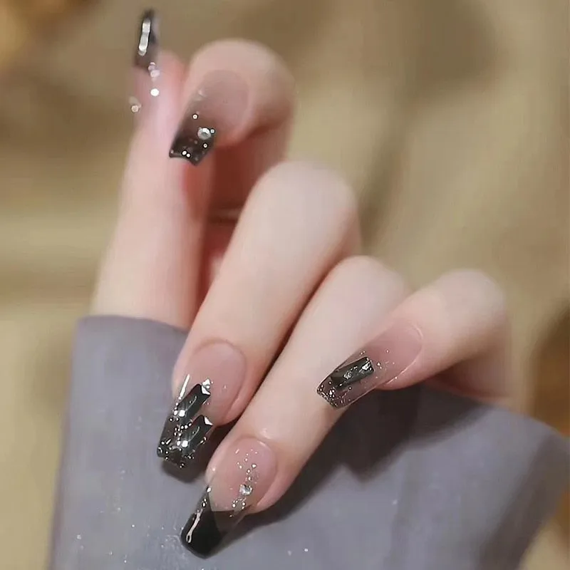 Short Angelic Press On Nails