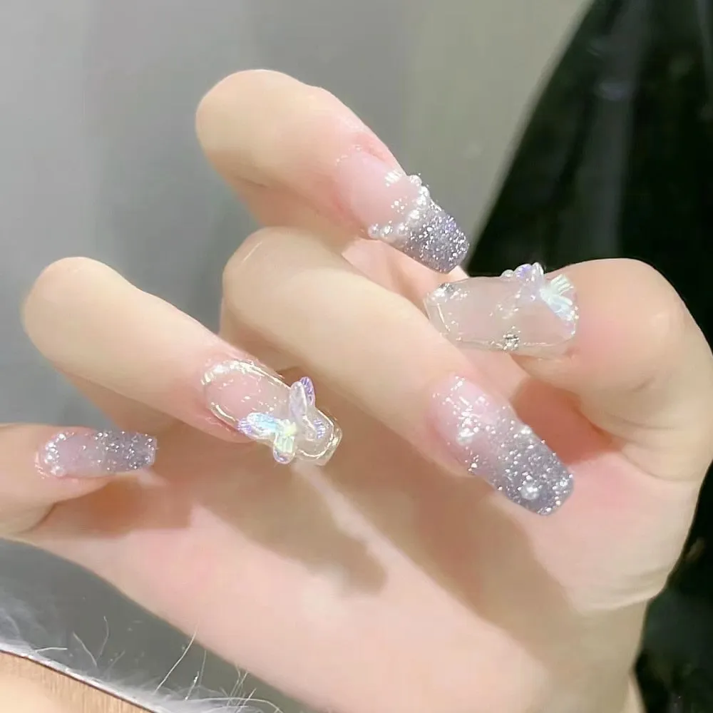 Short Angelic Press On Nails