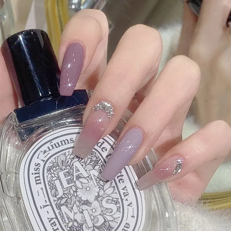 Short Angelic Press On Nails