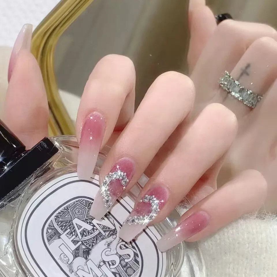 Short Angelic Press On Nails