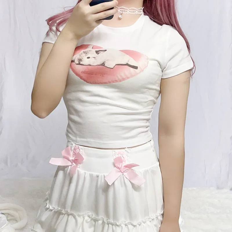 Sleepy Bun Tee