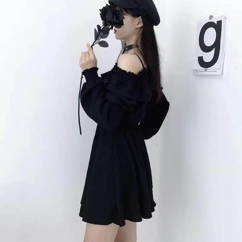 Slouchy Goth Dress