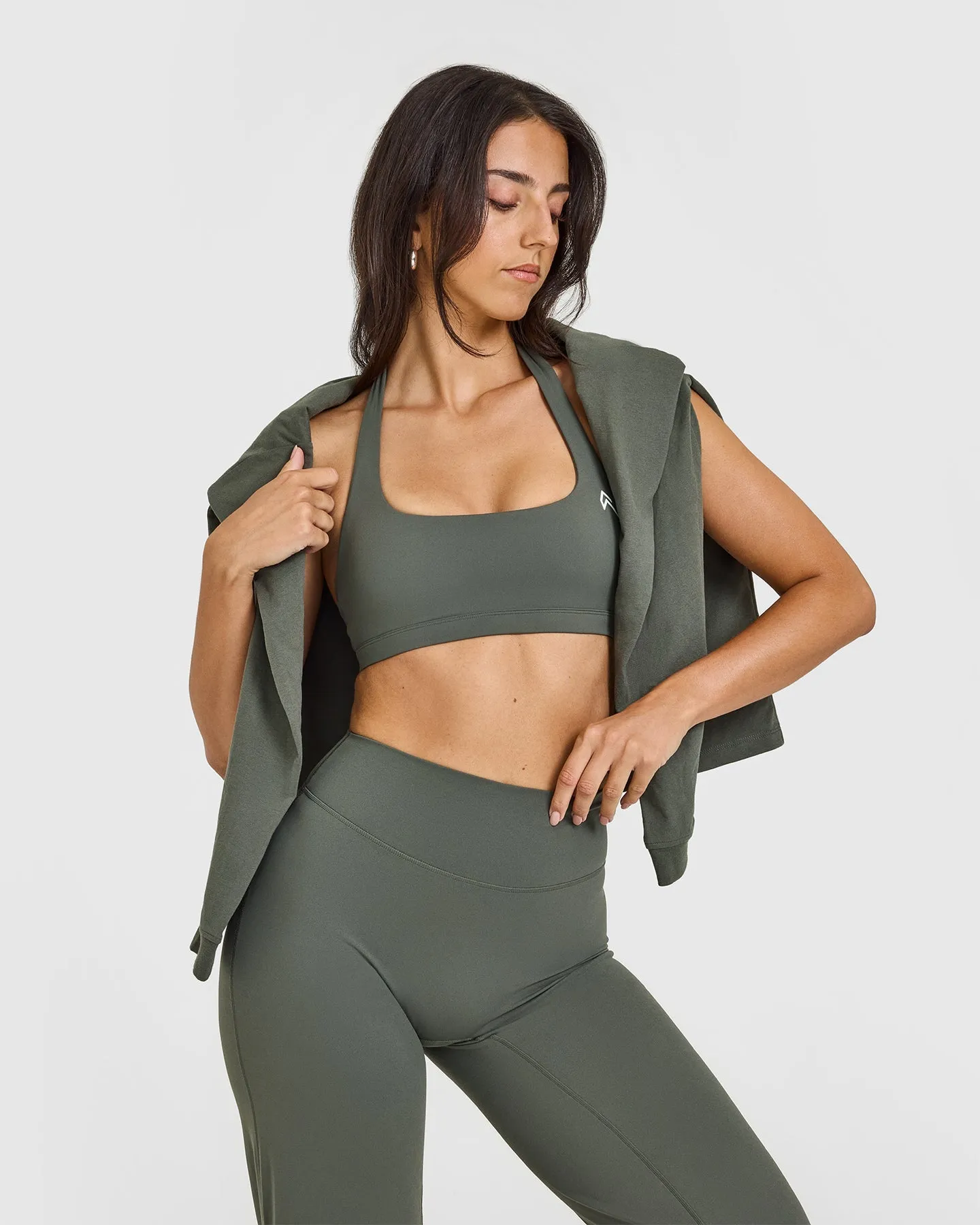 SoftMotion Straight Leg Bottoms | Dark Khaki