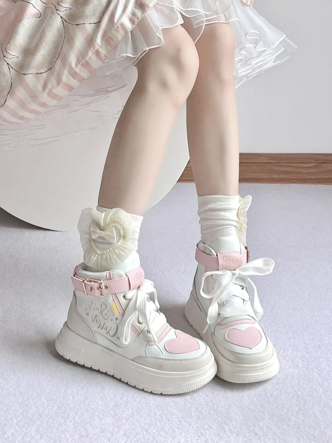 Star Crown Pastel Hi-Tops