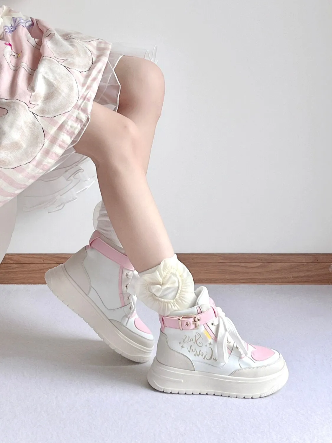 Star Crown Pastel Hi-Tops