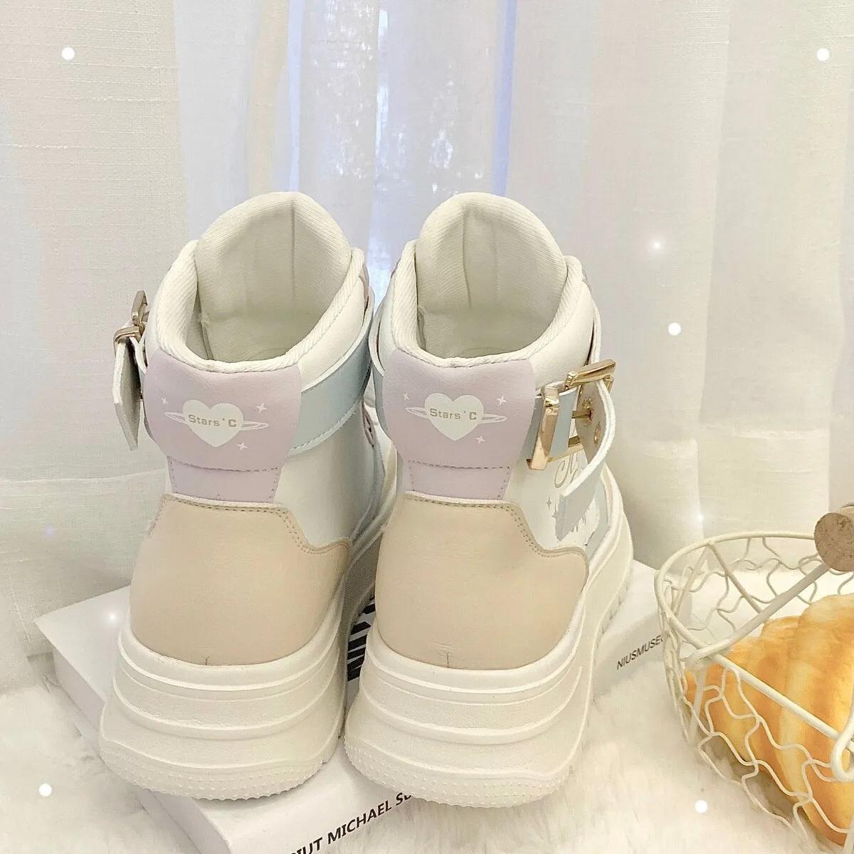 Star Crown Pastel Hi-Tops