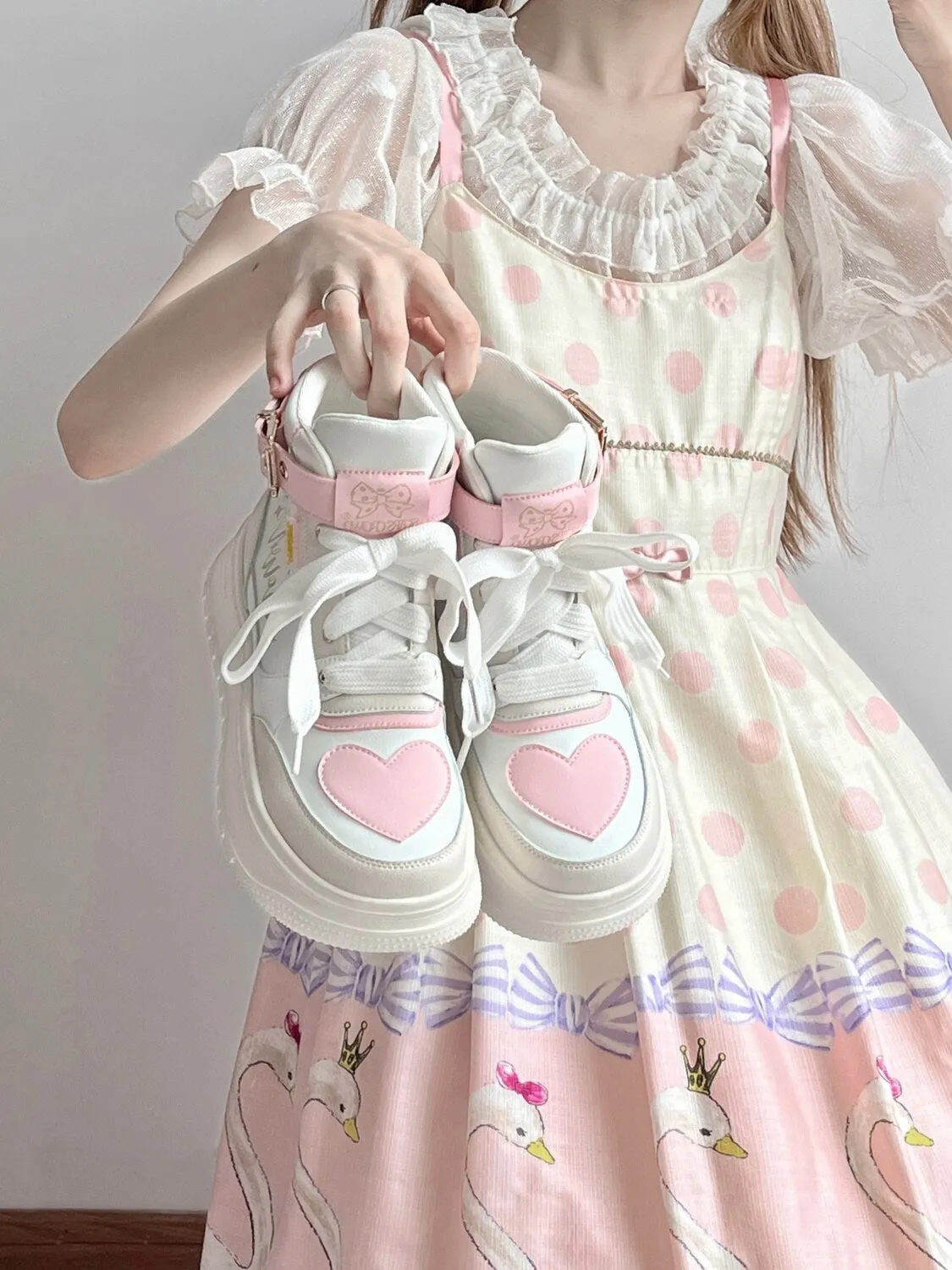 Star Crown Pastel Hi-Tops