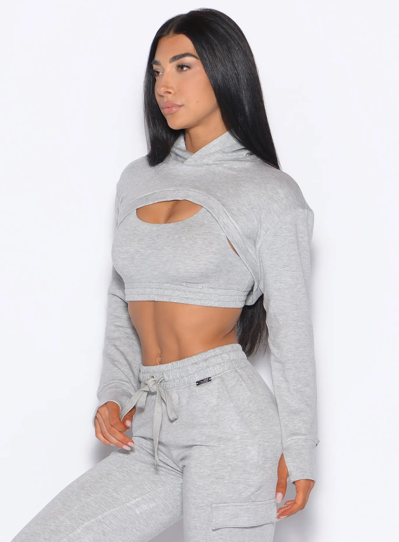 Sweat Bolero Hoodie Bombshell